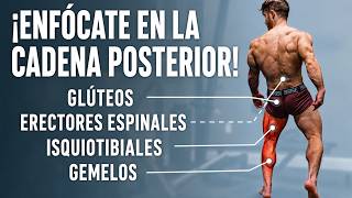 Rutina de Piernas para Glúteos, Femoral y Espalda Baja