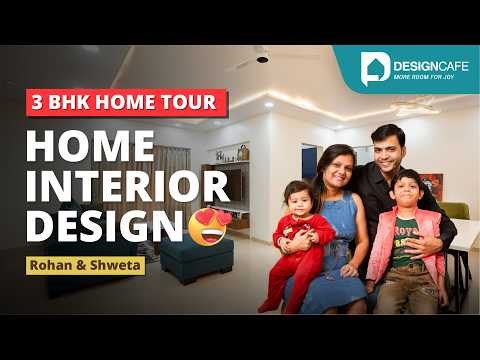 3BHK Minimalist Home Tour | Mumbai Home Interior Design | Design Cafe Home Interiors