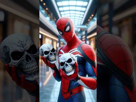 في المدرسة، فينوم وكابتن أخافوا البنات 😱… والآن سبايدرمان لن يتركهم!” 🕷️�#شورت