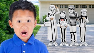 Kaden & Emma Saves the Lost Puppy Dog Kids Pretend Play Adventure