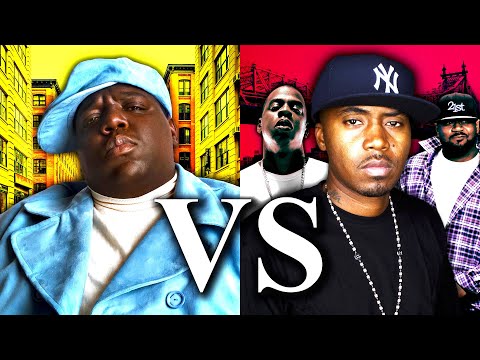 Biggie Vs. Nas, JAY-Z, Wu-Tang, Big L & The Roots - Beef Documentary [King Of New York]