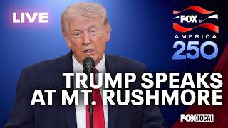 LIVE: President Donald Trump speaks at Mt. Rushmore
