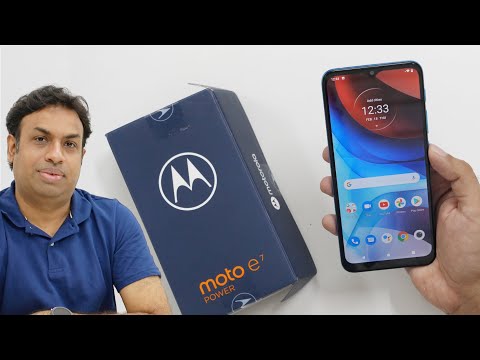 (ZX) Moto E7 Power Budget Smartphone Unboxing Gaming & Overview
