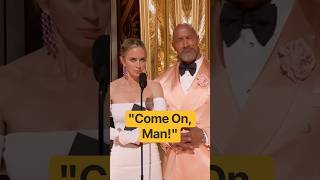 Emily Blunt Tries to Keep The Rock Moving at the 95th Oscars!