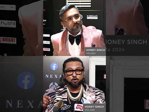 Yo Yo Honey Singh IIFA 2019 vs 2024 Unbelievable Transformation #yoyohoneysingh #honeysinghiifa2024