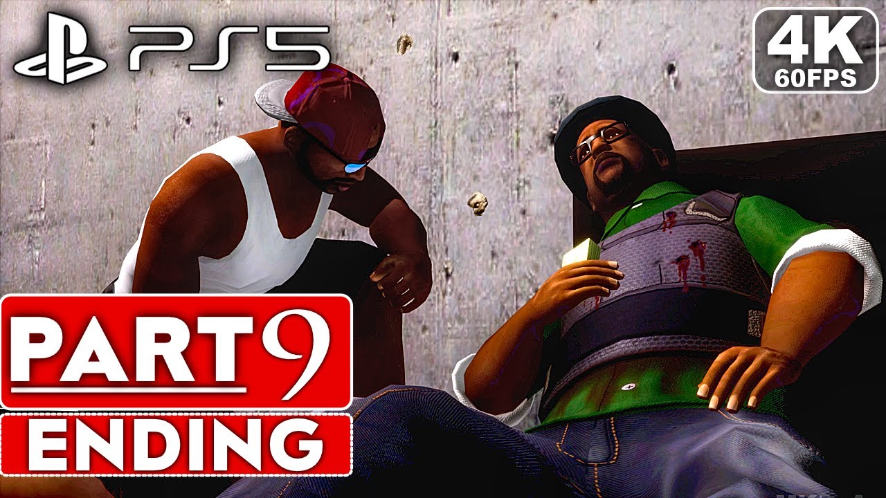 GTA SAN ANDREAS DEFINITIVE EDITION ENDING Gameplay Walkthrough Part 9
