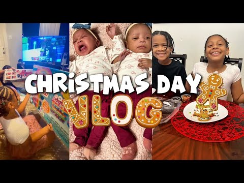 Opening Christmas Presents & Decorating Gingerbread Cookies