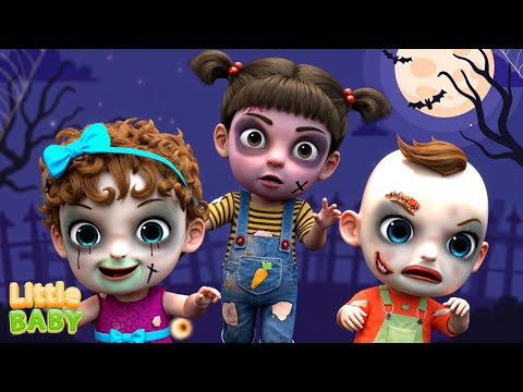 Baby Zombies | Haunted House Song | Halloween Nursery Rhymes & Kids Songs | Little Baby