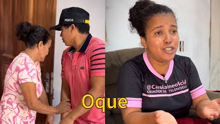 Fez isso com o vestido da sogra 