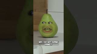 A dog PEES ON PEAR!!! 🤢