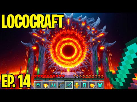 ESPLORO IL NETHER PER LA PRIMA VOLTA - LocoCraft Ep. 14