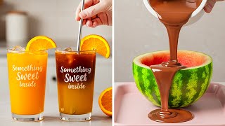 Amazingly Melted Rainbow Dessert Hacks | Indulgent Chocolate Cake Decorating, Cupcake and More