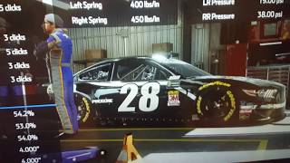 NASCAR Heat 4 Custom Setup- Auto Club Speedway