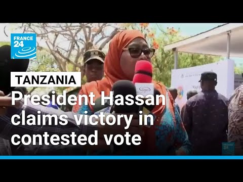 YouTube video thumbnail: Tanzania's President Hassan Wins Contested Election After Crackdown on Opposition
