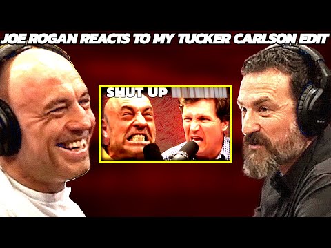 Joe Rogan Reacts To My Edit Of Him And Tucker Carlson