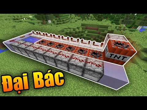 Cách Làm Đại Bác Trong Minecraft - Hàng Xóm Của FakeMG
