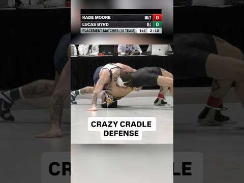 Lucas Byrd’s cradle defense was on point at the National Duals Invitational #nationalduals