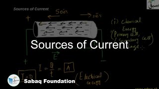 Sources of Current