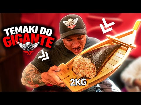FABIO GIGA DEVORA TEMAKI GIGANTE DE 2KG