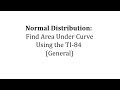Understanding Areas Under the Normal Distribution Curve