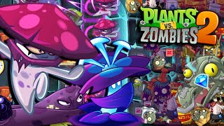 JUGANDO CON PLANTAS DE COLOR MAGENTA - Plants vs. Zombies 2