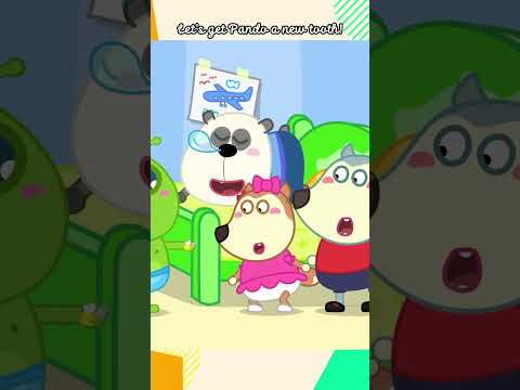 Let's get Pando a new tooth!  #cartoon #shorts