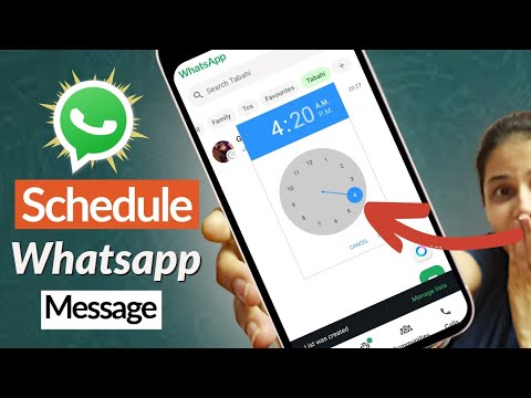 How to Schedule Whatsapp Messages