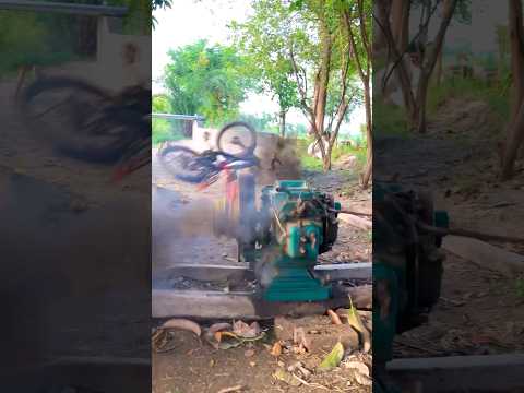 Diesel engine start with cycle