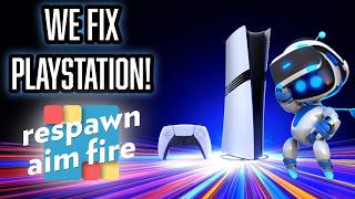 We fixed PlayStation- The LVL Up!!! featuring  @AdamGumby @respawnaimfire