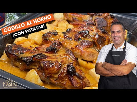 CODILLO AL HORNO  muy jugoso y fácil de hacer