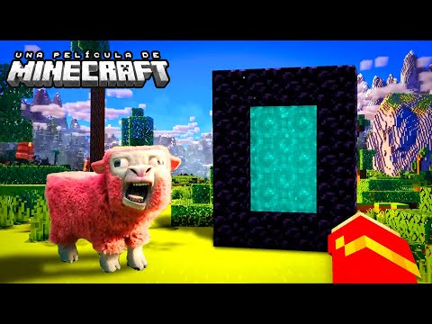 Hice Un Portal A La Dimensión De La Pelicula De Minecraft!