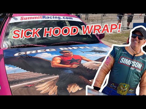 Didn't Win The Freedom 500 But My Hood and Firesuit Did!!