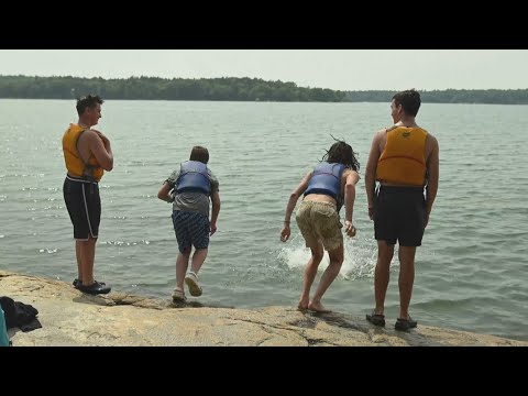 YouTube video thumbnail: Maine Summer Camp Helps Kids Unplug and Get Outdoors