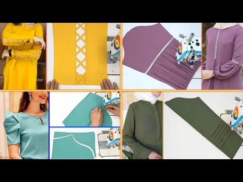 4 Sewing Tips Sleeves Designs | Technique Sewing For Beginner