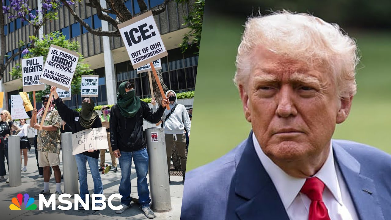 Trump’s protest suppression tactic backfires as ‘No Kings’ events mushroom after L.A. confrontations