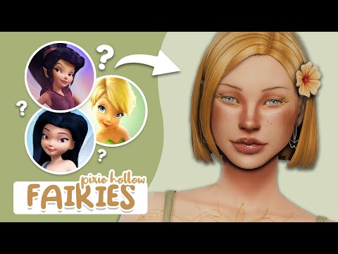 Pixie Hollow Fairies 🧚 | Sims 4 Create a Sim