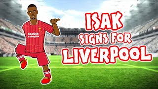 ISAK SIGNS FOR LIVERPOOL✍️