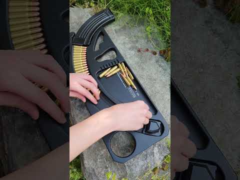 AK Mag loader 7.62x39mm 30 Rounds ASMR | AK 탄창에 7.62x39mm탄 30발 넣기