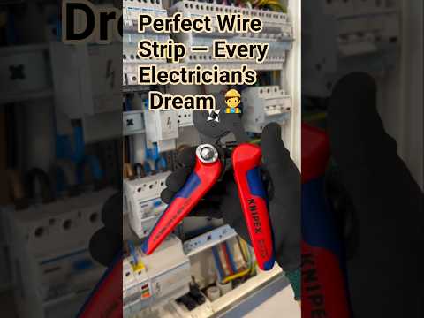 When You Use the Right Tool, the Job Feels Effortless ⚙️ | Electrician Satisfaction Moment