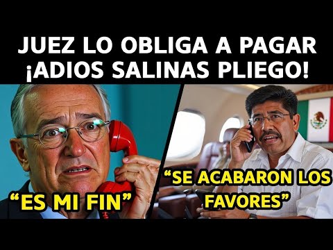 SE FILTRA LLAMADA! NUEVO JUEZ LO OBLIGA A PAGAR AL SAT ADIOS SALINAS PLIEGO Y ELEKTRA