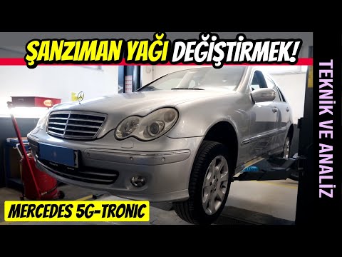 ZF ile 5G-Tronic Mercedes Şanzıman Yağı Değişimi | Şanzıman Yağı Ömürlük Değildir!