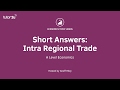 Intra-Regional Trade in Sub-Saharan Africa