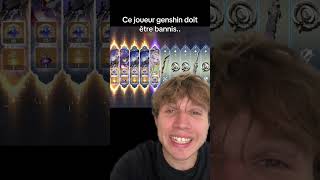 Il doit être bannis de Genshin Impact a cause de cette chance !