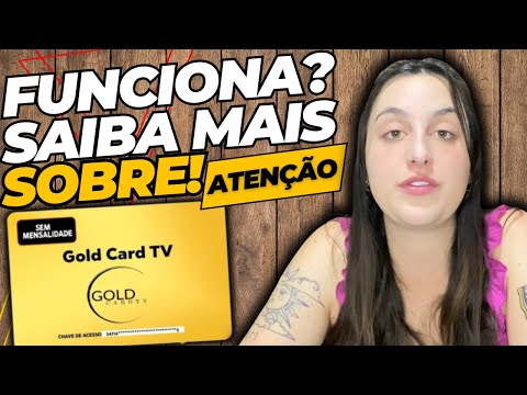 GOLD CARD TV ((❌💳VALE A PENA?💳❌)) GOLD CARD TV FUNCIONA? GOLD CARD TV É GOLPE? - GOLD CARD TV APP