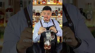 Rob Roy Cocktail Receita de Coquetelaria Clássica #coquetelaria #drink #whisky