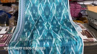 Johra Unstitch Chamki Peach 3pc / Top Level Design & Quality 