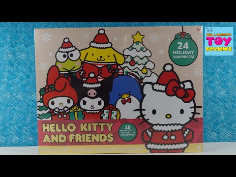 Hello Kitty & Friends Blind Box FIgure Advent Calendar Unboxing