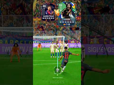When Cucurella is the Keeper against the world's biggest Talents โญ๏ธโ ๏ธ Freekick Challenge #eafc25