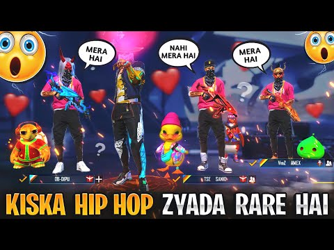Kiska Hip Hop Zyada Rare ? ๐ฑ๐ฅ #shorts #freefireshorts