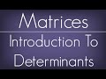 Cofactors and Determinants of Matrices